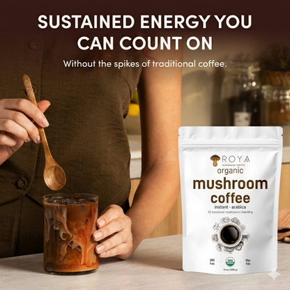Organic Instant Coffee Mushroom Powder 1