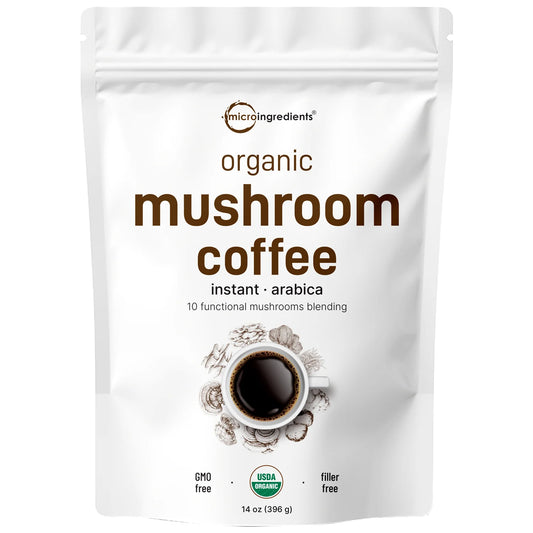 Organic Instant Coffee Mushroom Powder